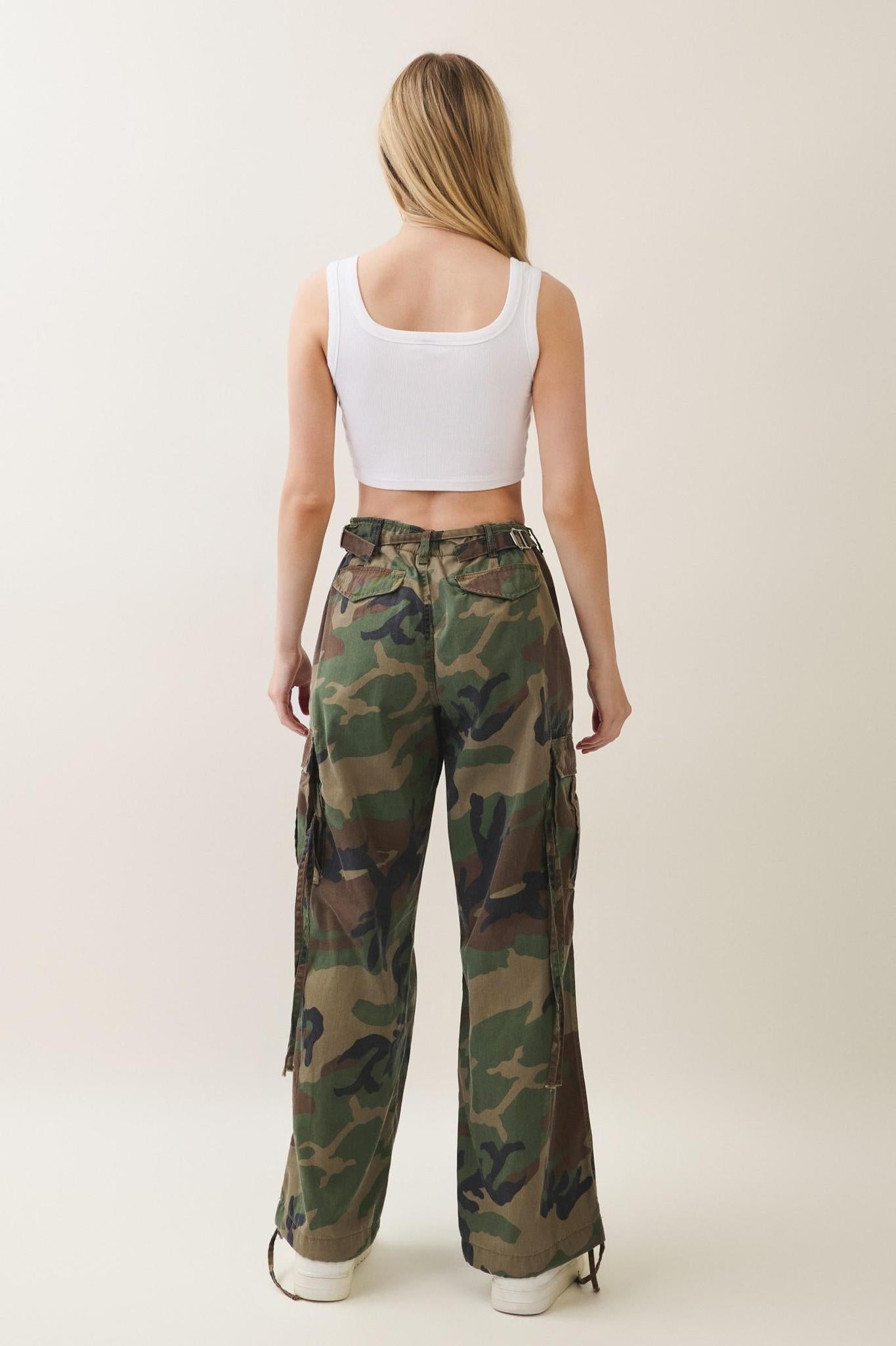 Trailblazer Wide Leg Camo Cargo Pants
