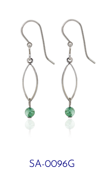 Silver Forest Earrings #3