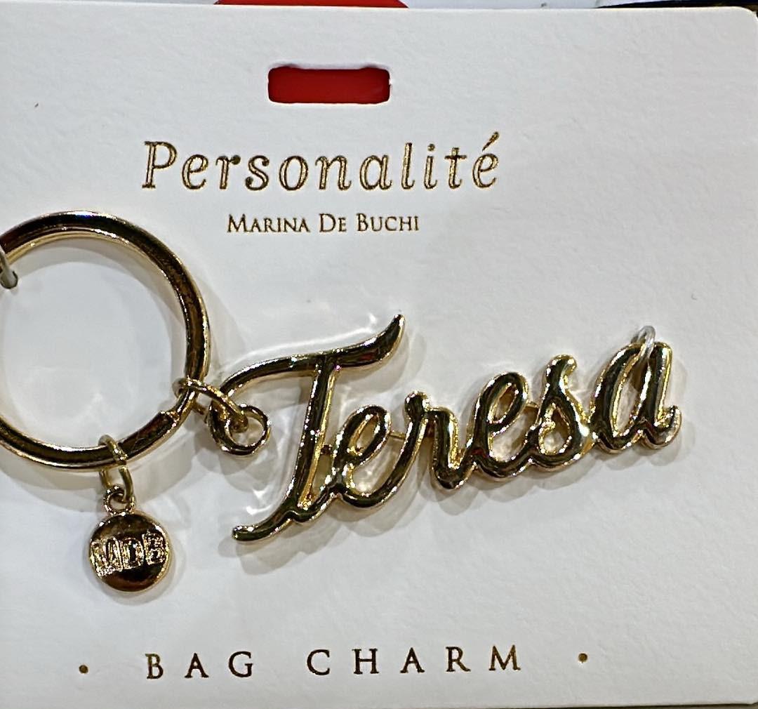 Teresa Bag Charm Keyring