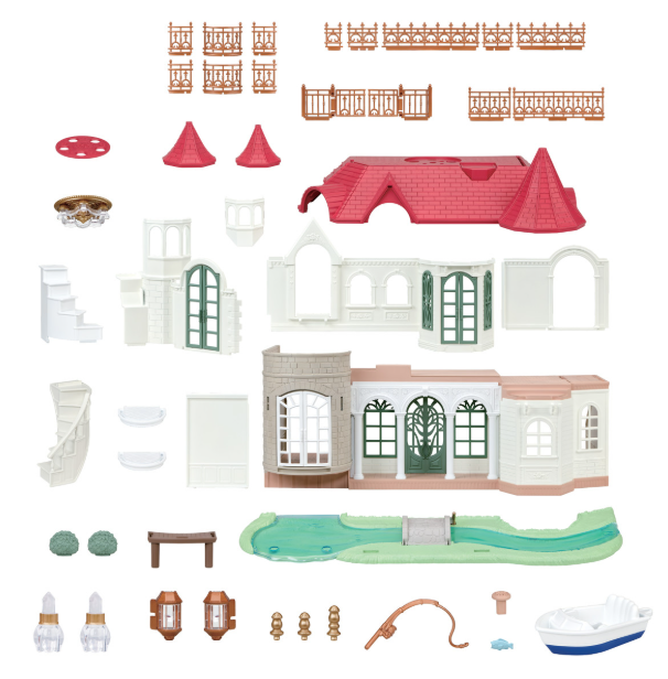 Calico Critters® Red Roof Riverside Manor