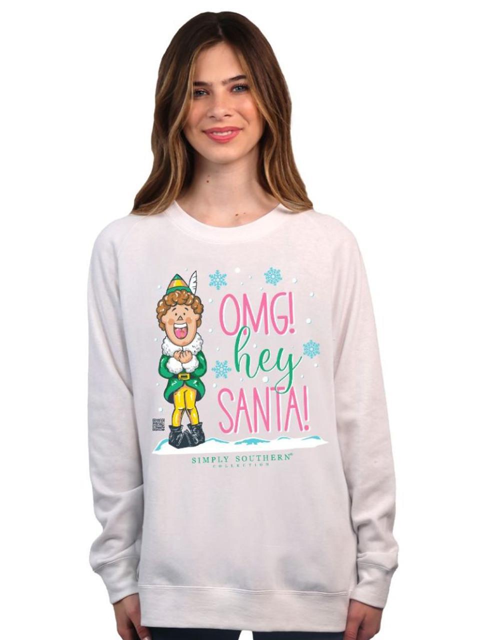 OMG Santa Crew Neck