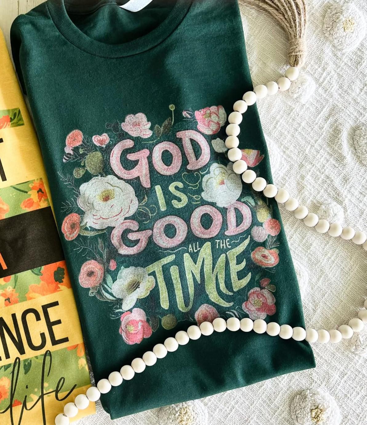 God Is Good Forest Tee