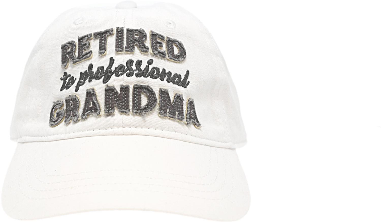 Professional Grandma - White Adjustable Hat