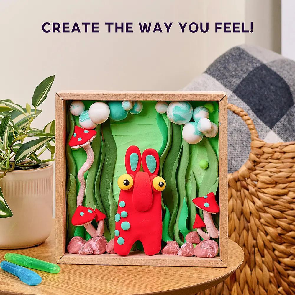 OKTO Sensory Art Wood & Craft Kits