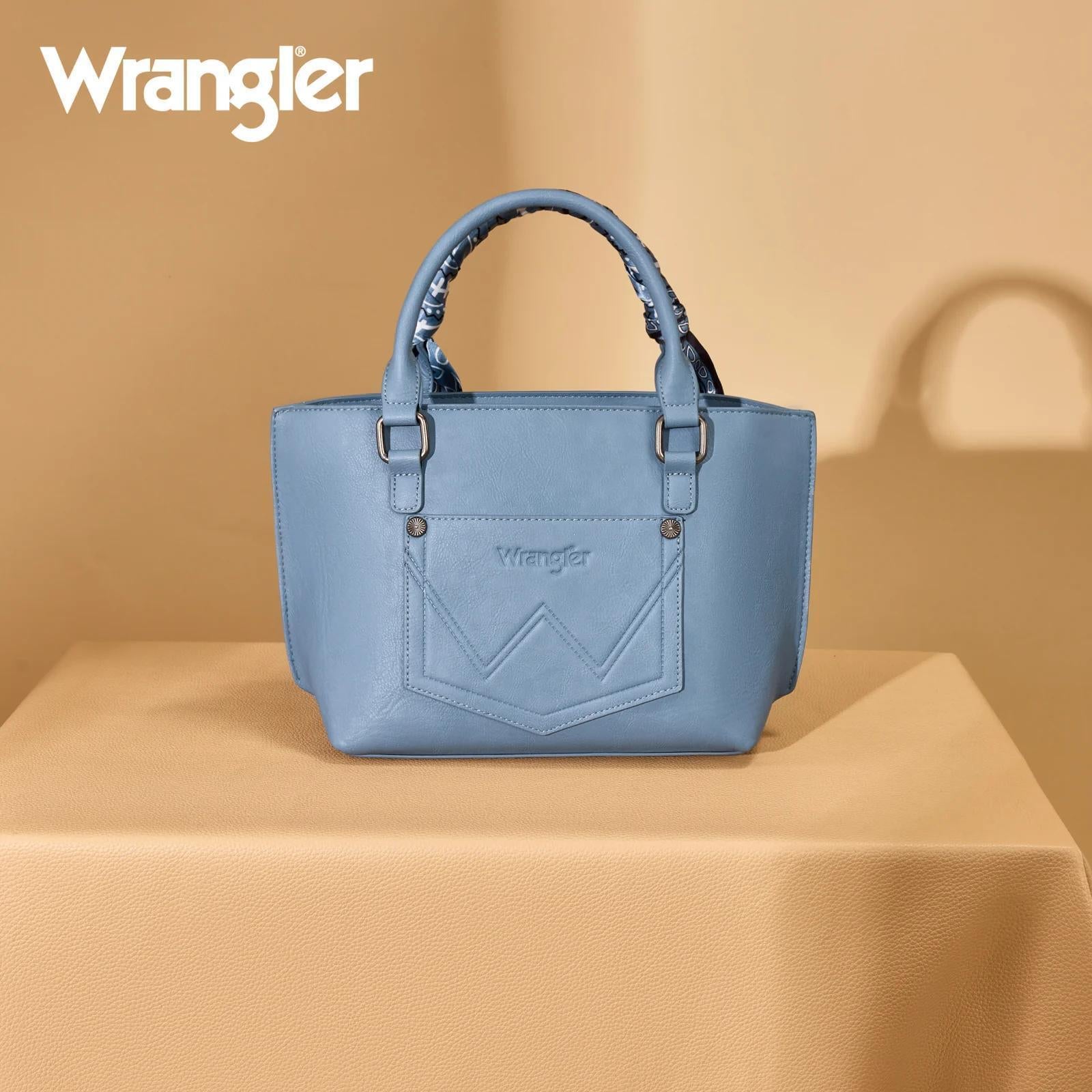 Wrangler Bandana Paisley Print Tote/Crossbody