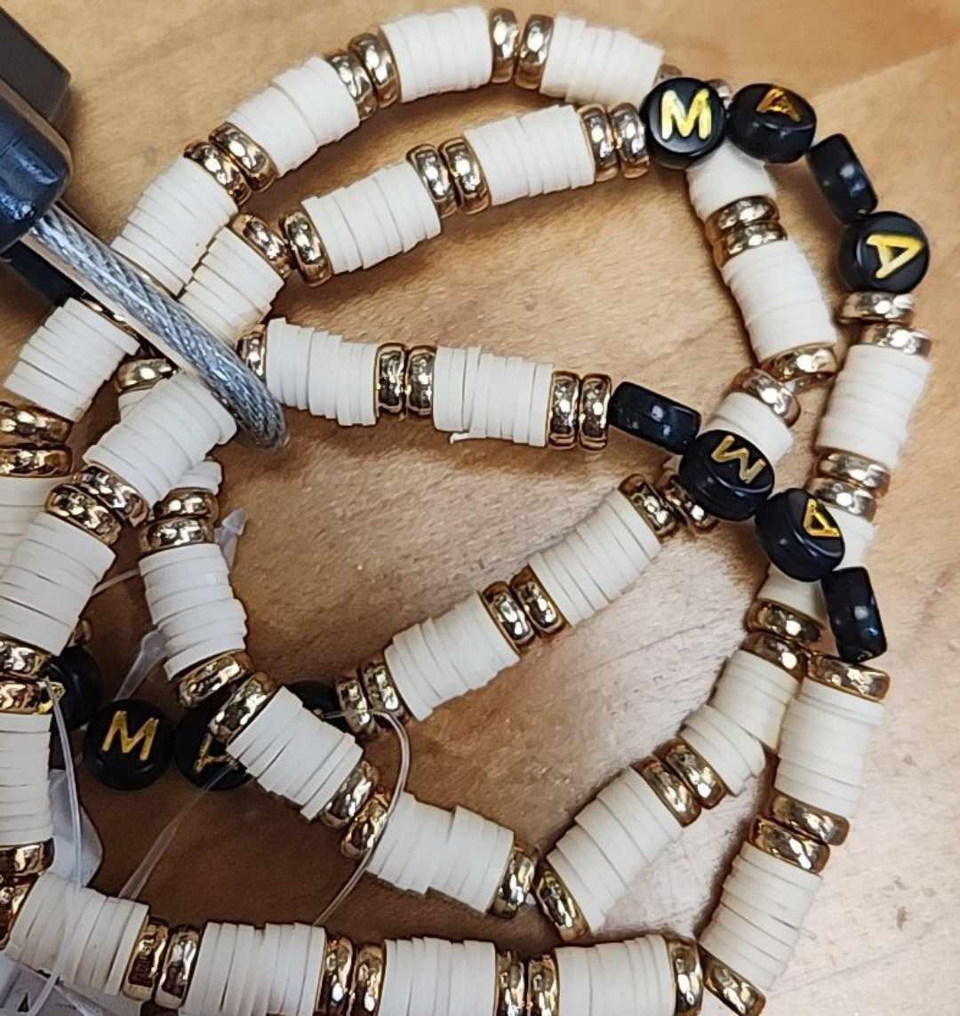 Mama Beaded Bracelet
