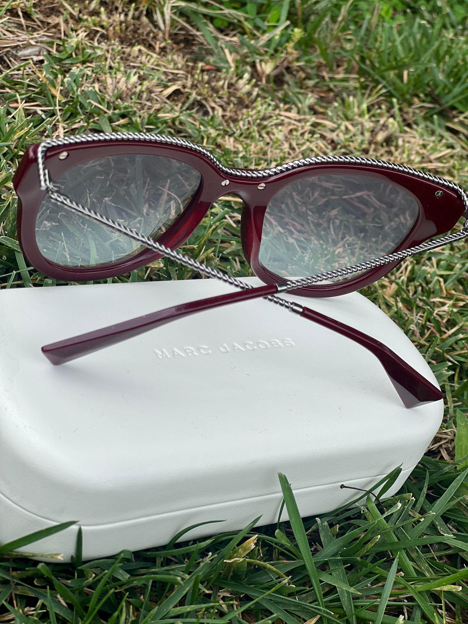 Marc Jacobs 165/S Burgundy Sunglasses