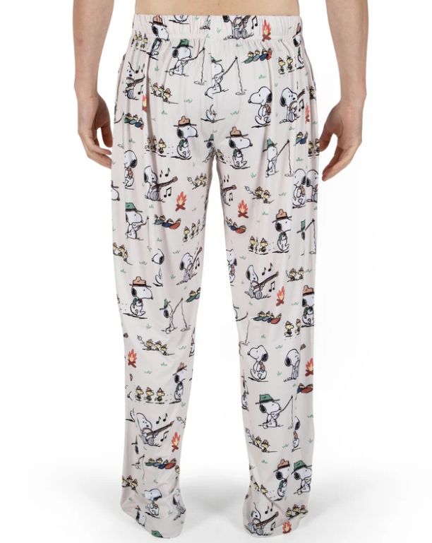 Snoopy Camping Badge Lounge Pants