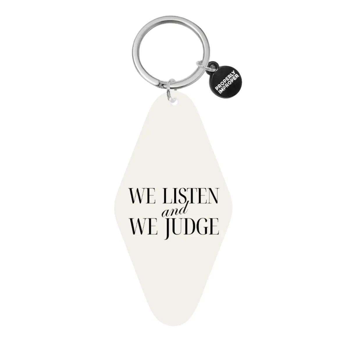 Properly Improper Motel Keychains