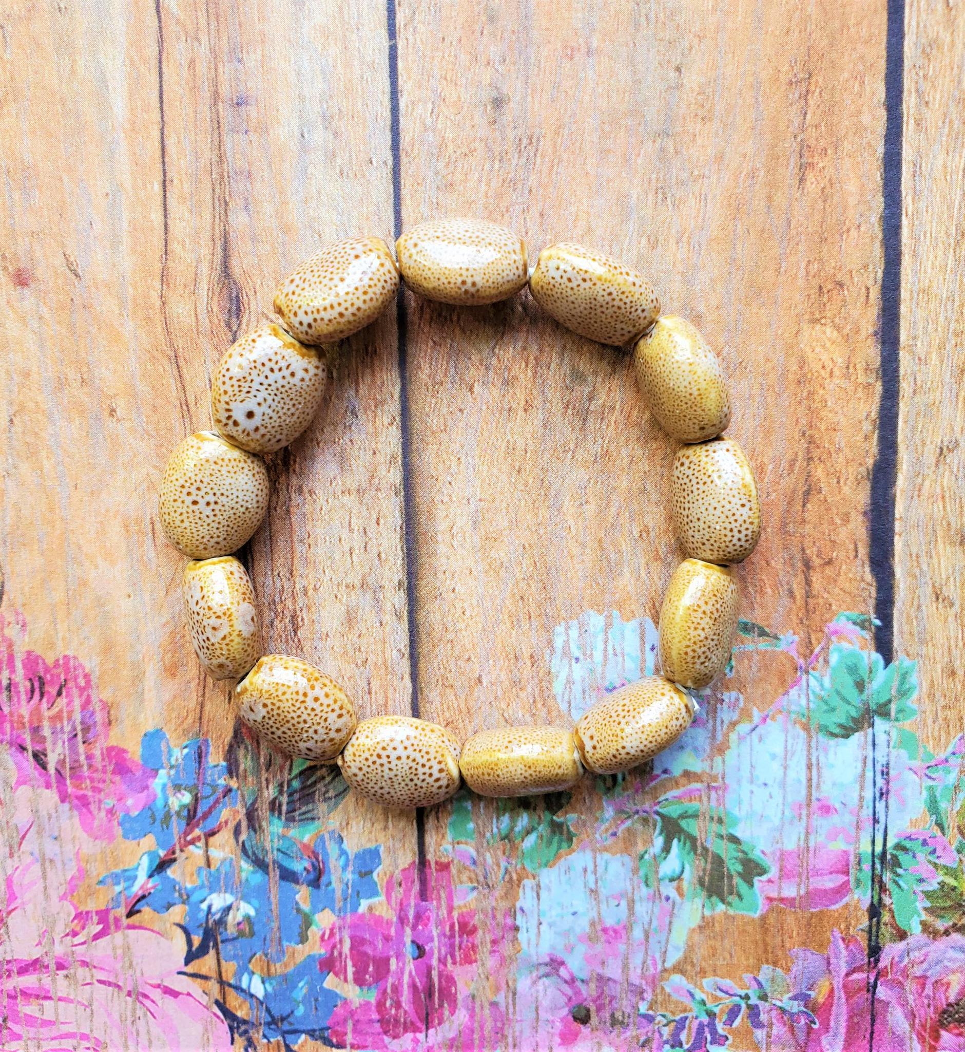 Oval Clay Shape Bracelets