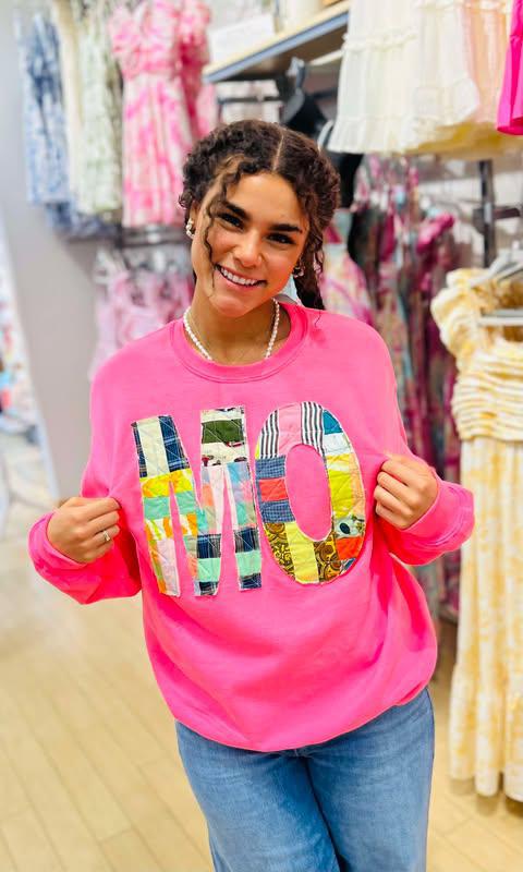 MO Quilted Sweatshirt