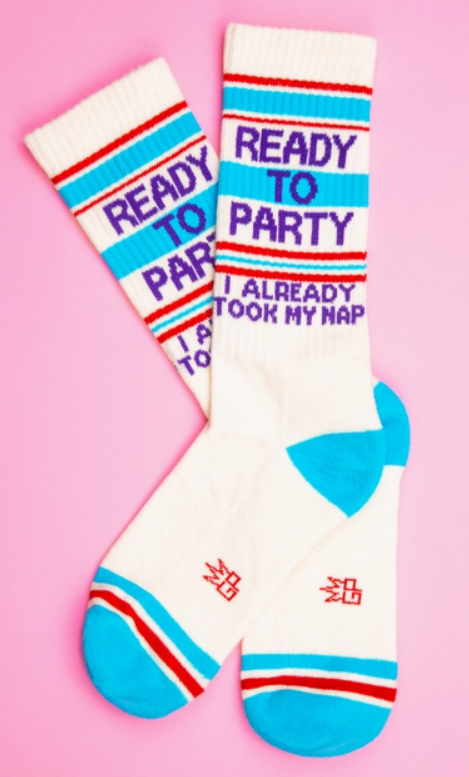 Ready To Party Crew Socks