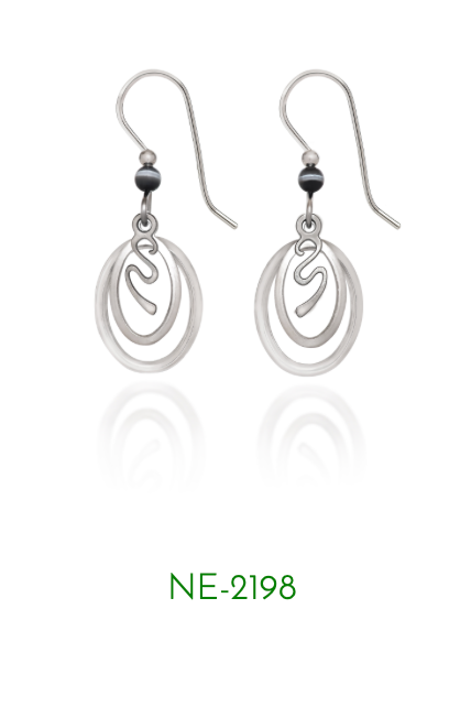 Silver Forest Earrings #4