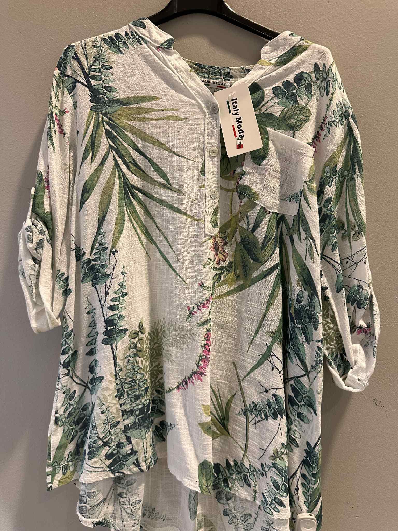 Cotton One Pocket Top