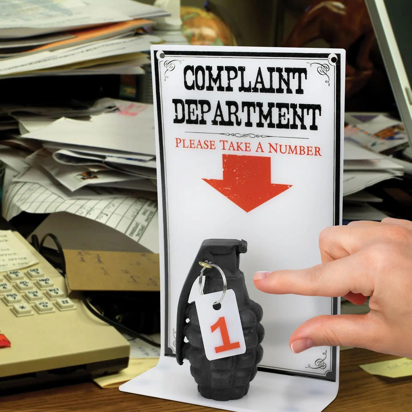 The Complaint Dept Sign