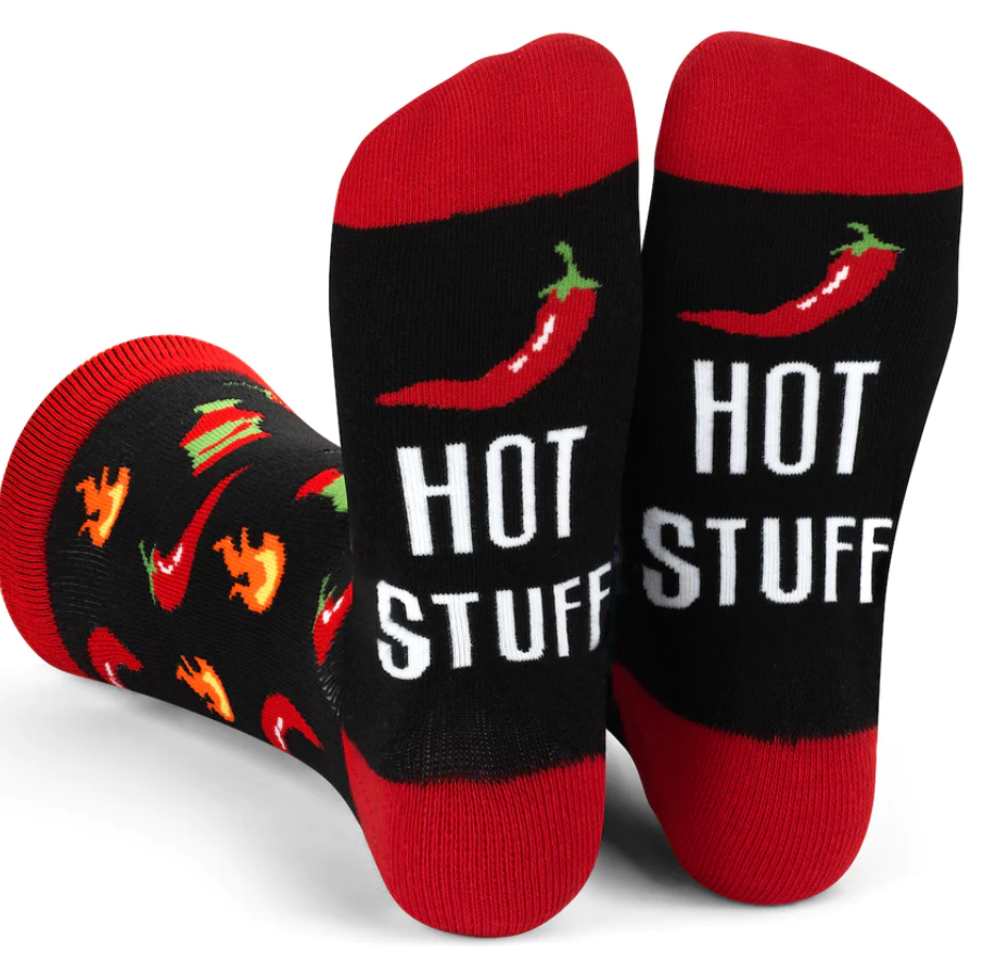 Hot Stuff Chili Pepper Socks