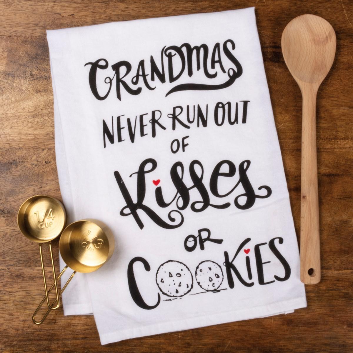 Kisses Or Cookies Dish Towel