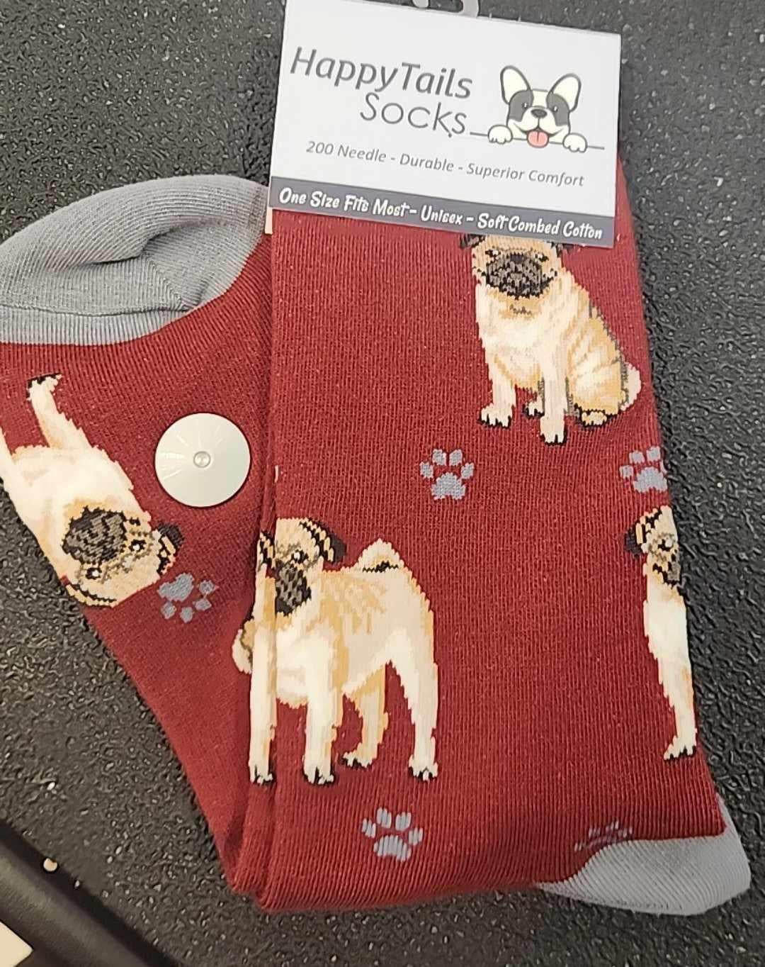 Pug Full Body Socks