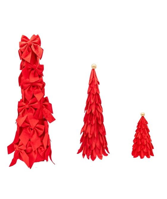 SS-Velvet Holiday Christmas tree