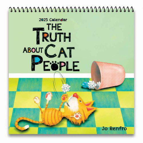 The Truth About Cat People 2025 Calendar