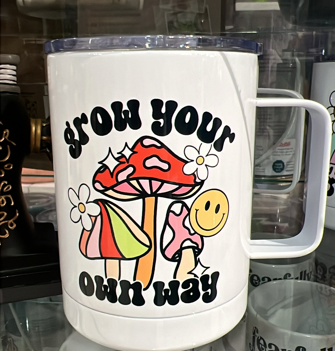 Grow Your Own Way Travel Mug