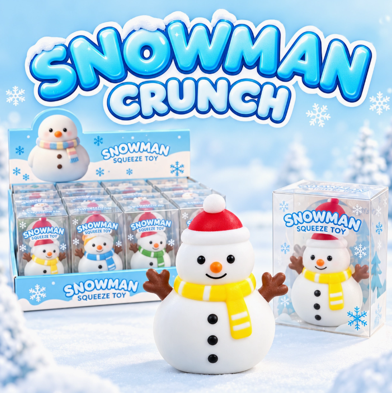 Crunchy Snowman Squishy
