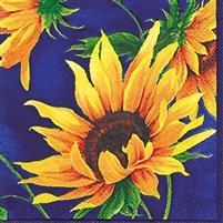 Sunflower Cocktail Napkin