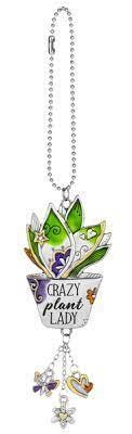 Car Charm- Potted Plant