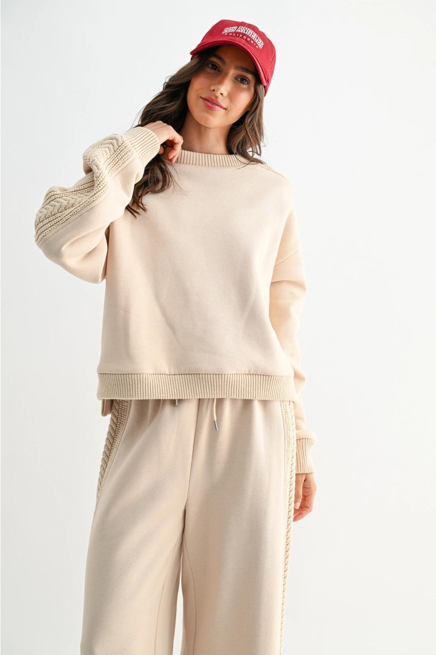 Butter Yellow Lace Button-Down Blouse with Flared Sleeves