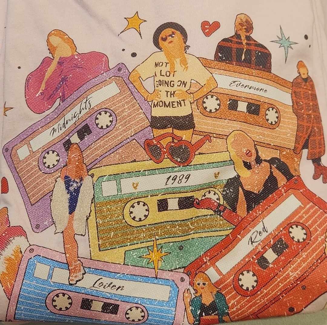Pink Cassette Taylor Tee