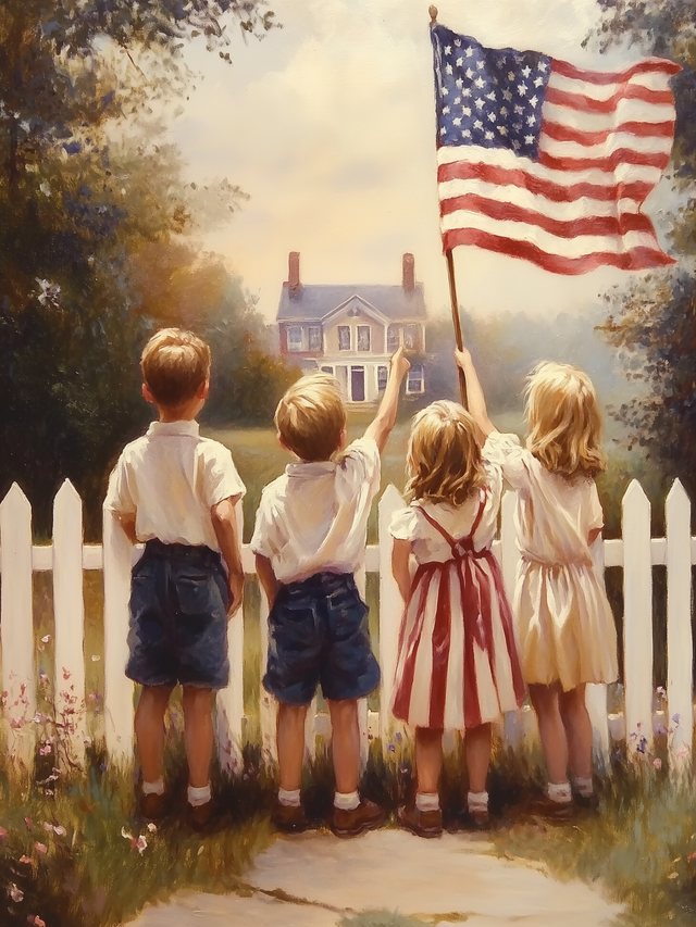 Patriotic Pride 12x16 Picture