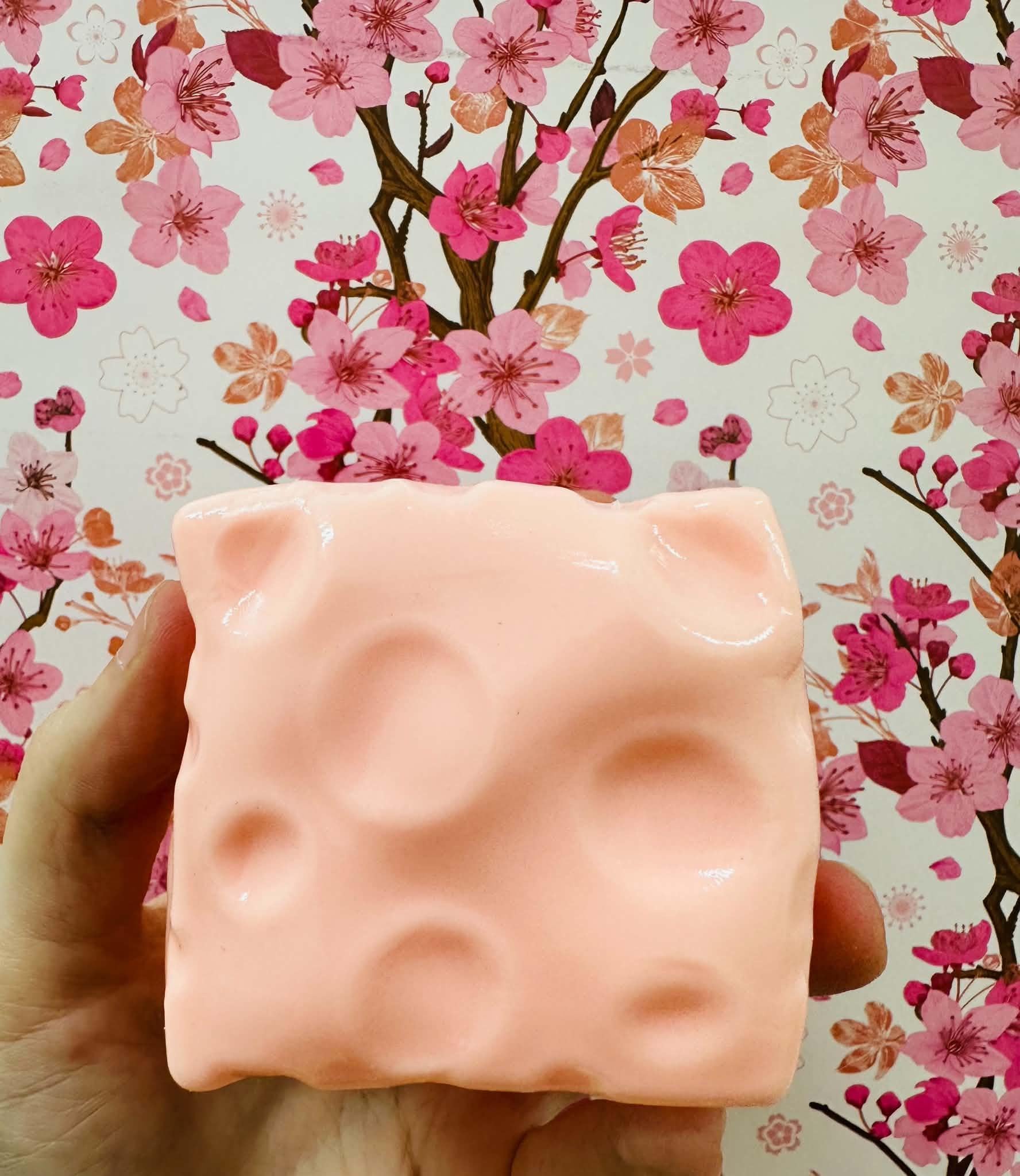 Pink Squishy Small Cheese