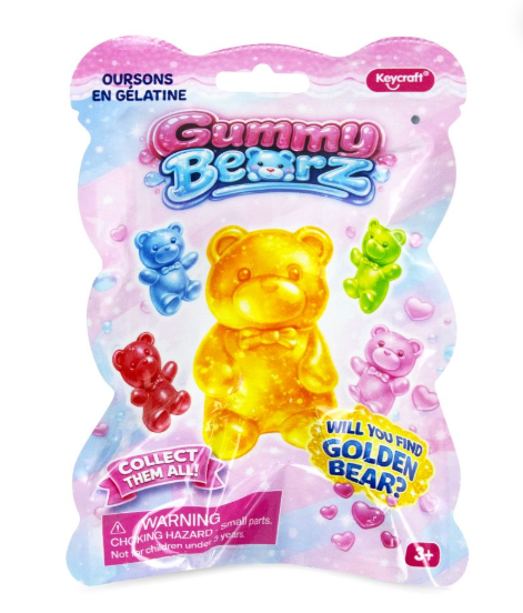 Gummy Bearz Mystery Squishy Toys Grab Bin