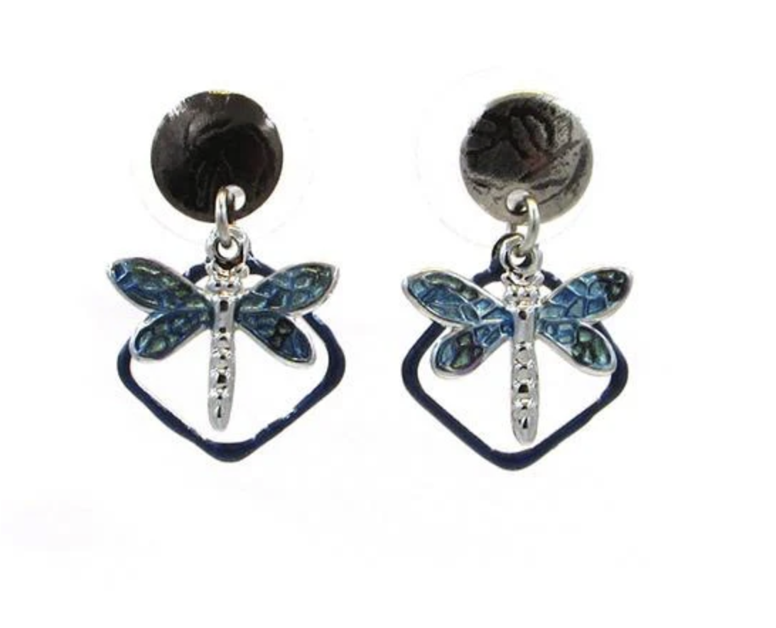 Silver Forest Earrings #1