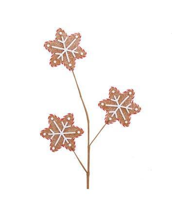 Gingerbread Star Spray