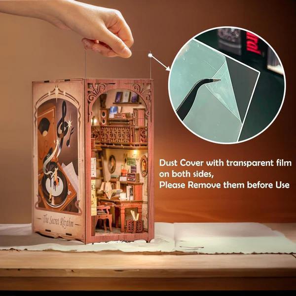 CUTEBEE DIY Book Nook Kit - The Secret Rhythm