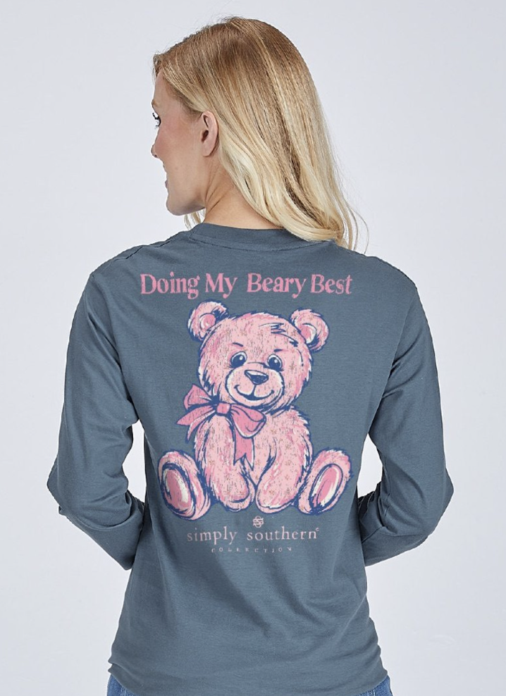 Simply Southern Teddy Best Long Sleeve
