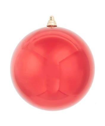 Shinny Red Shatterproof Ball
