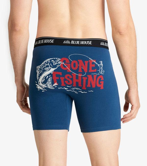 Gone Fishing Men's Boxers