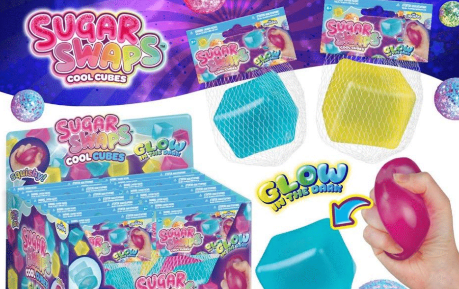 Sugar Swaps Cool Cube Glow in the Dark