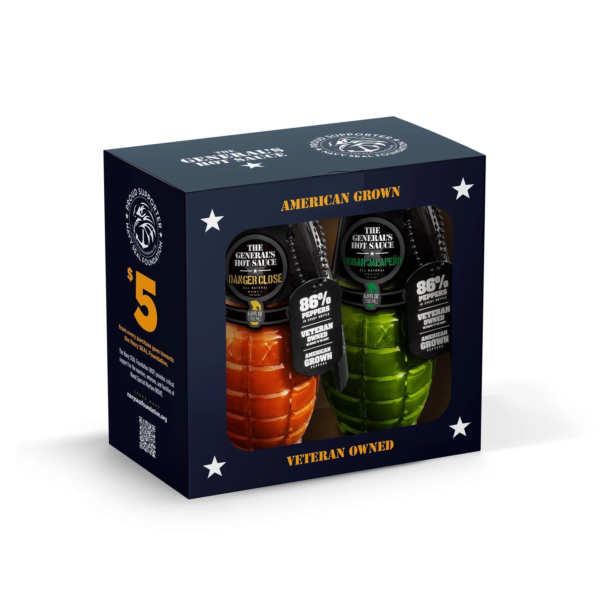 The Generals Hot Sauce - Foundation Gift Box