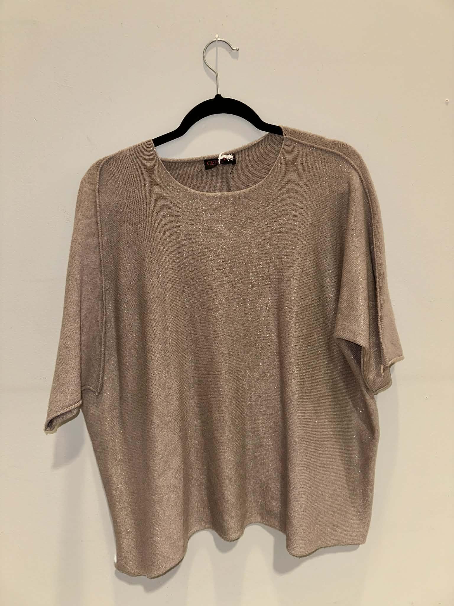 Chenille Glitter O/S Blouse