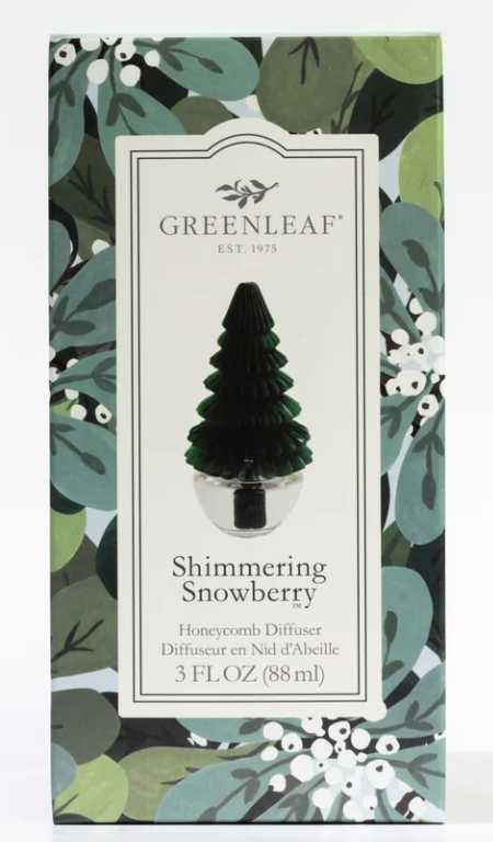 Shimmering Snowberry Tree Honeycomb Diffuser