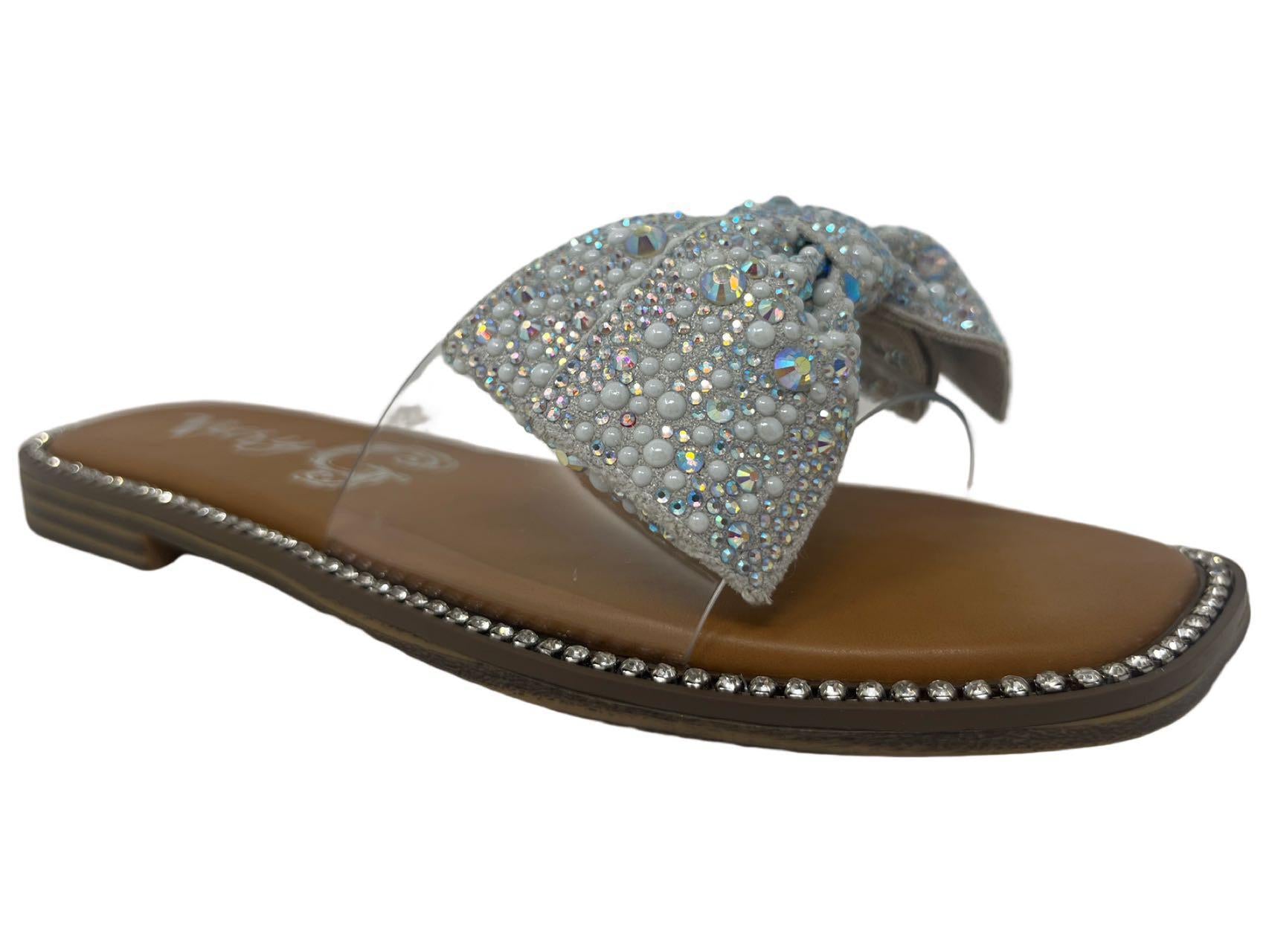 Jessica Jeweled Sandals