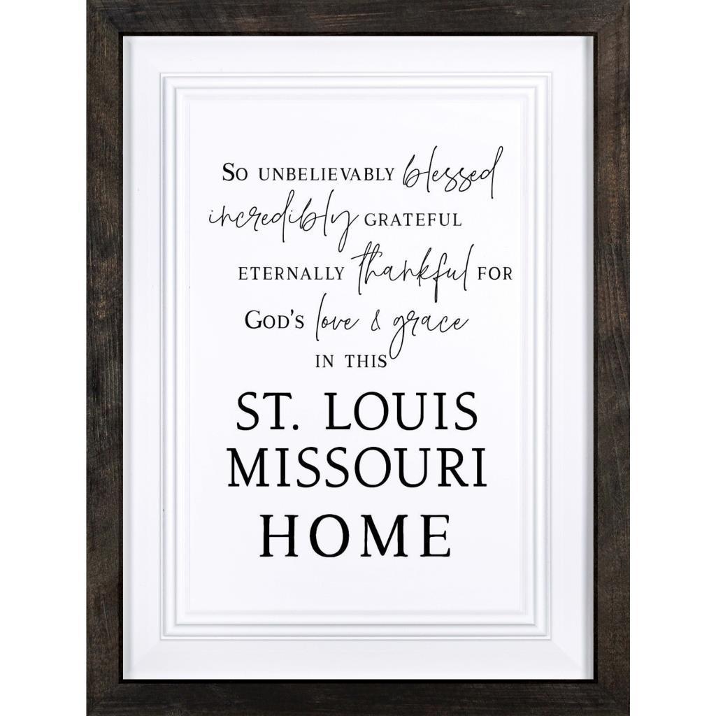 In This St. Louis Missouri Home Sign