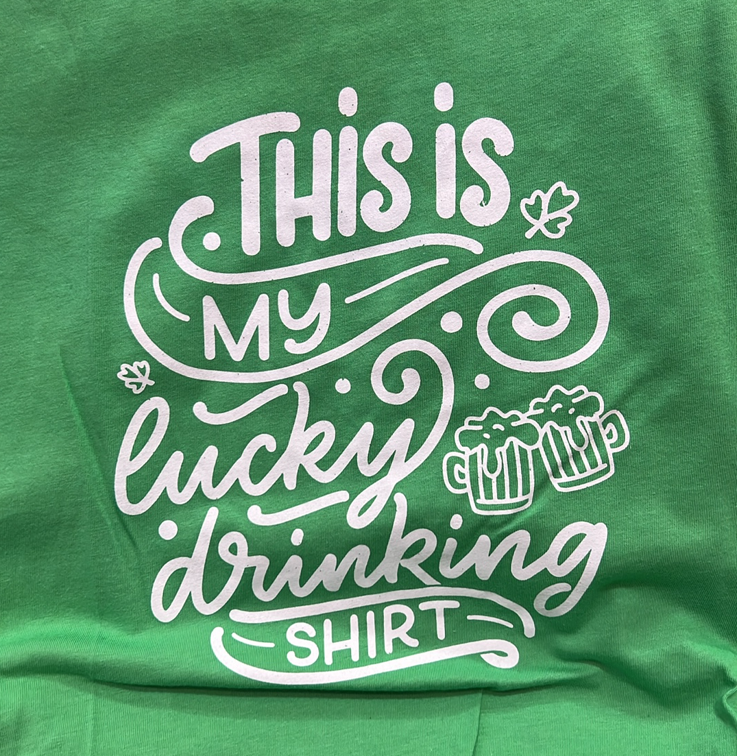 Lucky Drinking Shirt Tee