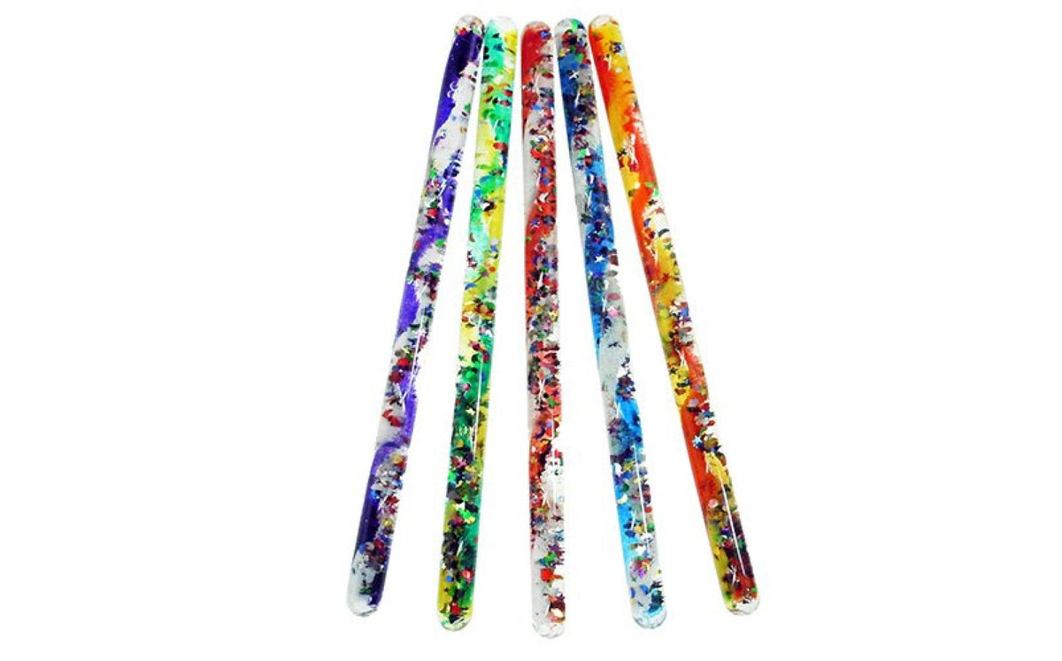 Jumbo Spiral Glitter Wand