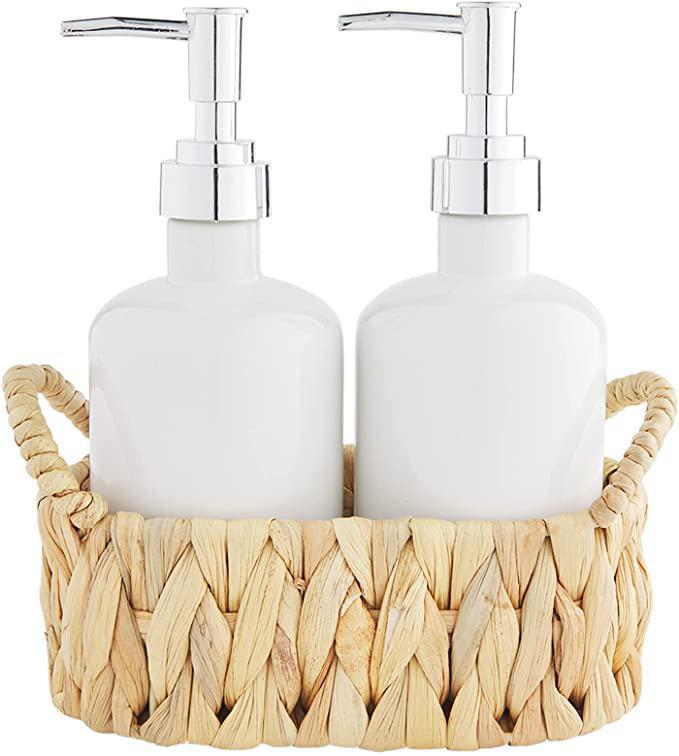 Water Hyacinth Soap Pump Set