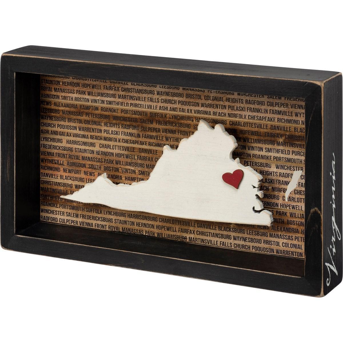 Virginia Box Sign