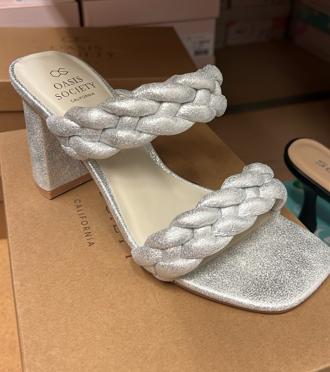 Savannah Silver Heels